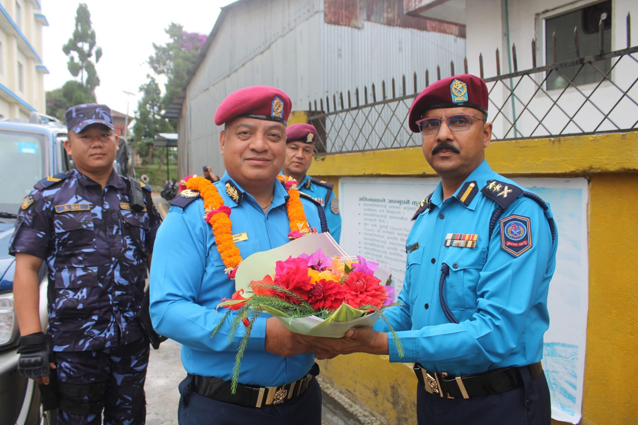 कोशी प्रदेश प्रहरी प्रमुखद्वारा इलामको निरीक्षण, निर्देशन र नागरिक समाजसँग अन्तरक्रिया
