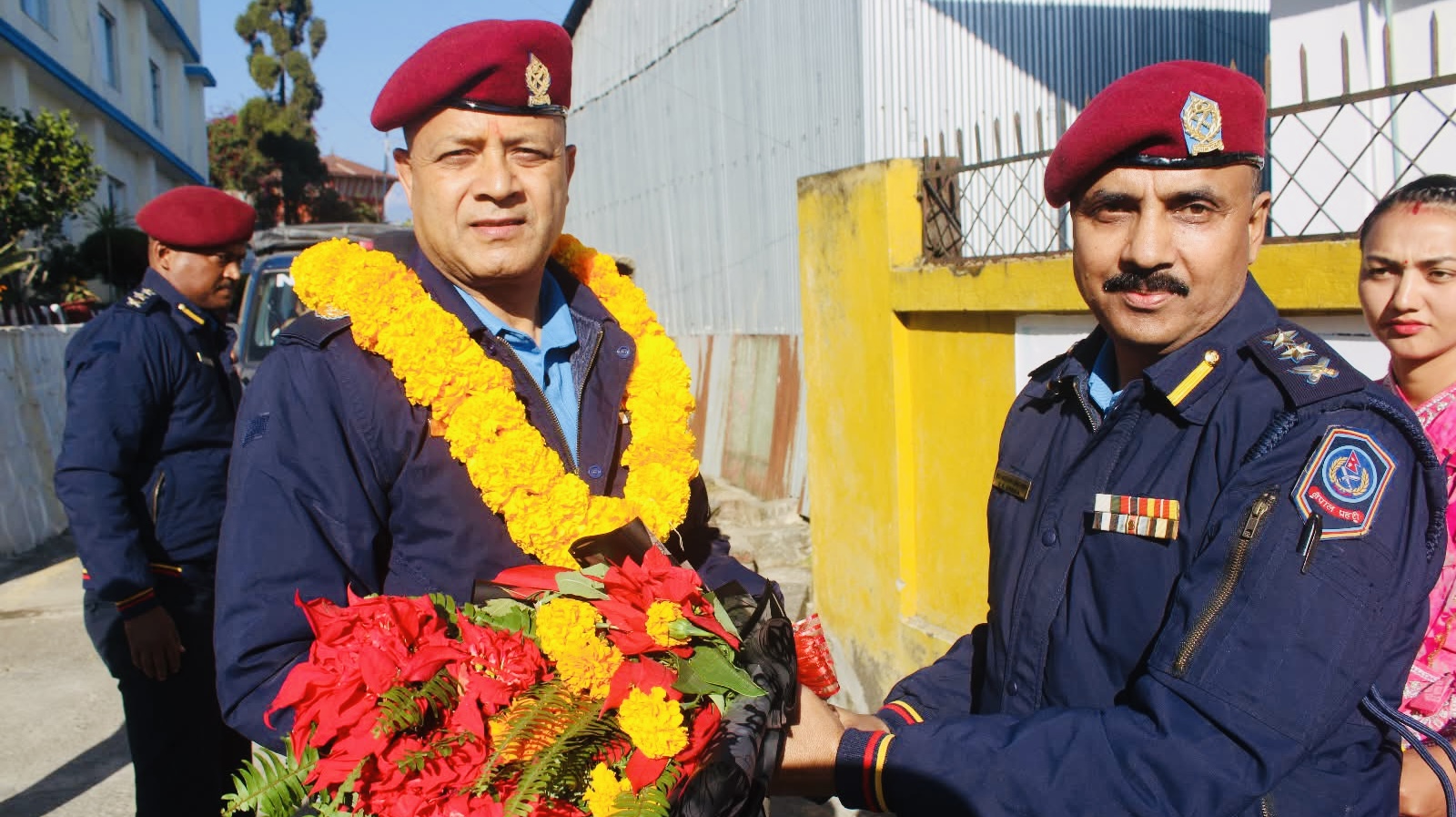 कोशी प्रदेश प्रहरी प्रमुखद्वारा जिल्ला प्रहरी कार्यालय इलामको निरीक्षण तथा अनुगमन