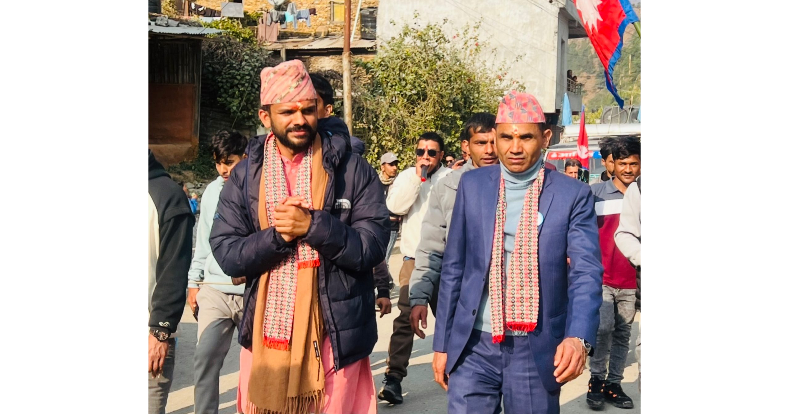 समयपालनाको उदाहरण बने गुल्मीका रास्वपा उम्मेदवार, जनताको उत्साहले बढ्यो क्रेज