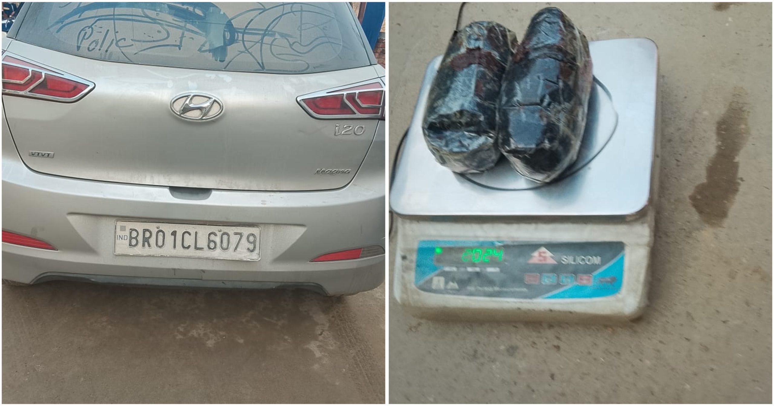 बारा प्रसौनीमा कारबाट २ केजीभन्दा बढी अफिम बरामद, तीन जना पक्राउ