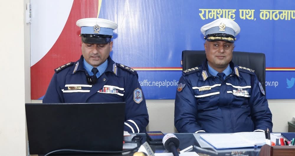 उपत्यकामा सवारी दुर्घटना न्यूनीकरण विशेष अभियान, रक्तदानबाट ट्राफिक सप्ताह–२०८२ को सुरुवात