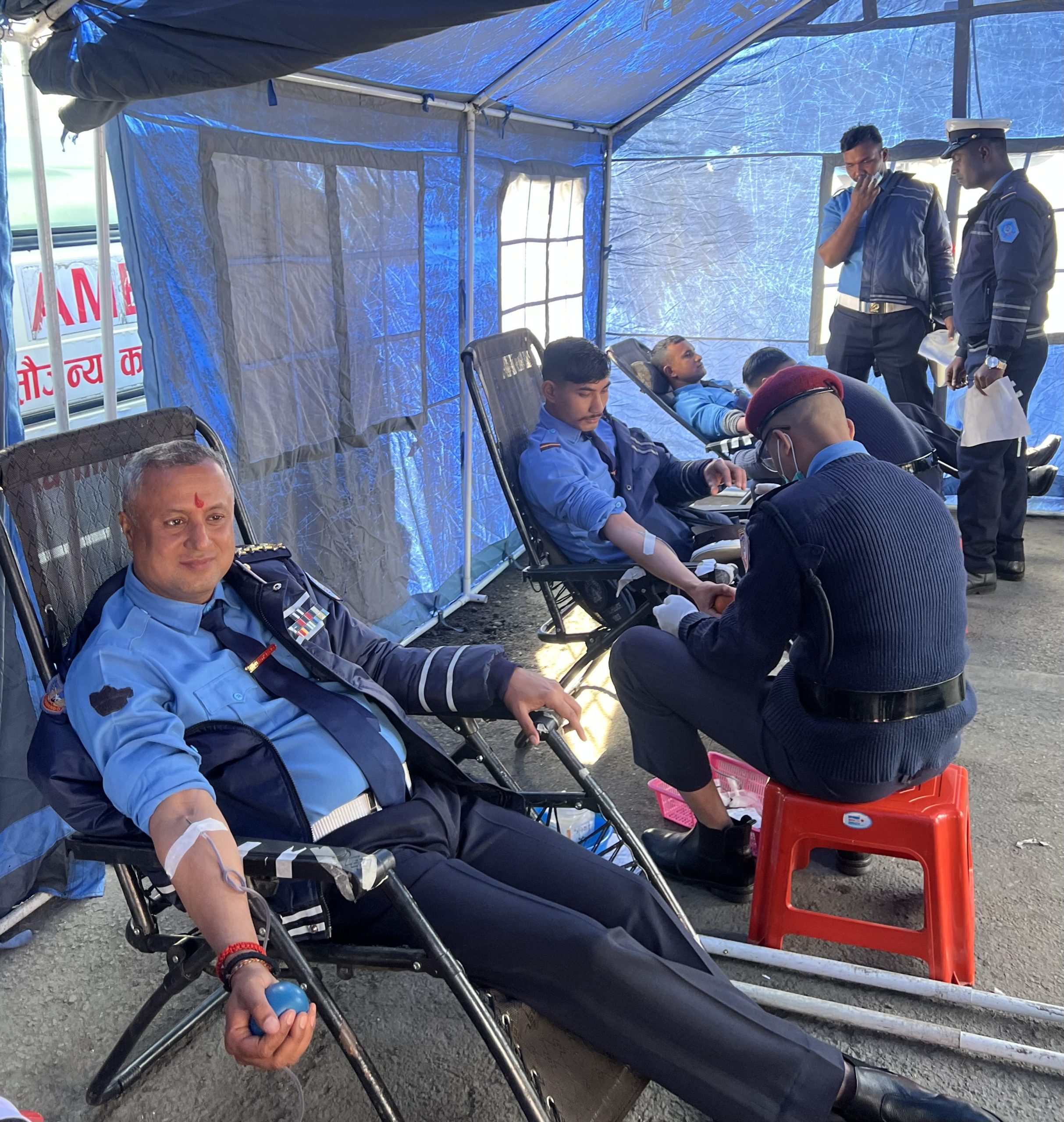 रक्तदान कार्यक्रमबाट ‘ट्राफिक सप्ताह–२०८२’ को औपचारिक सुरुवात