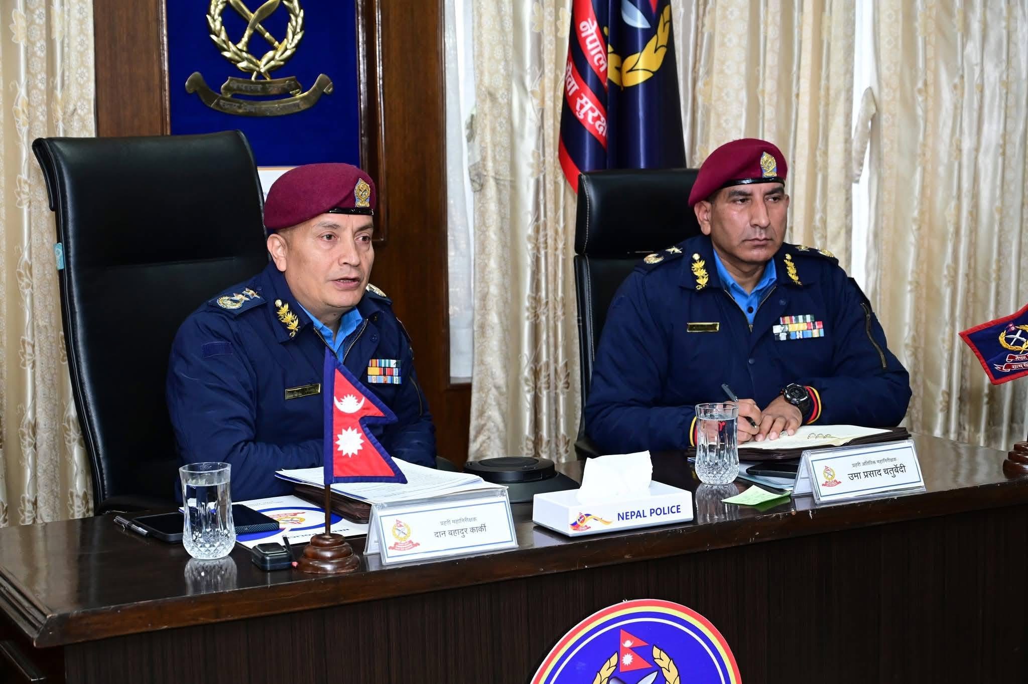 निर्वाचनमा उत्कृष्ट भूमिका: एआइजी चतुर्वेदी र कार्कीसहित ६९ प्रहरी पुरस्कृत