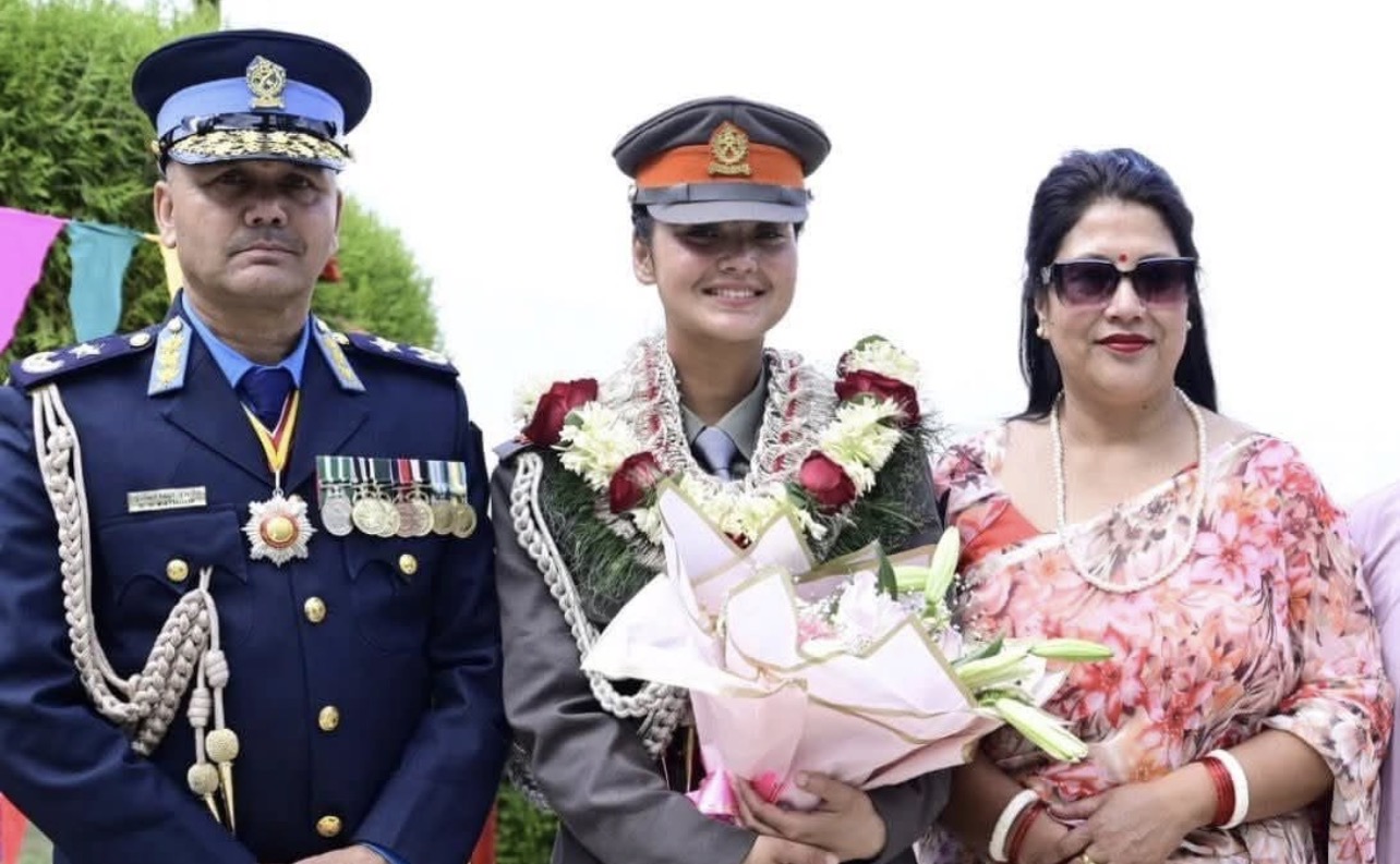 बाबु एआईजी, छोरी एपीएफ इन्स्पेक्टर: एउटै परिवारको प्रेरणादायी सफलता