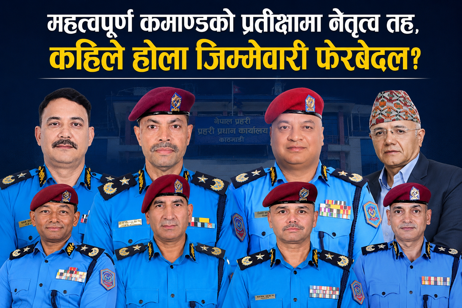 महत्वपूर्ण कमाण्डको पर्खाइमा एआईजीहरू, सरुवाबारे निर्णय अझै अनिश्चित