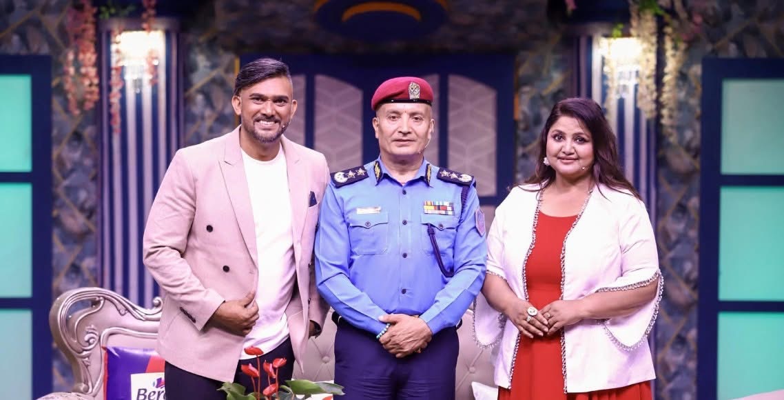 नेपाल प्रहरीलाई सम्मान गर्दै ‘कमेडी नाइट विथ च्याम्पियन्स’को विशेष एपिसोड, आईजीपी कार्की प्रमुख अतिथि