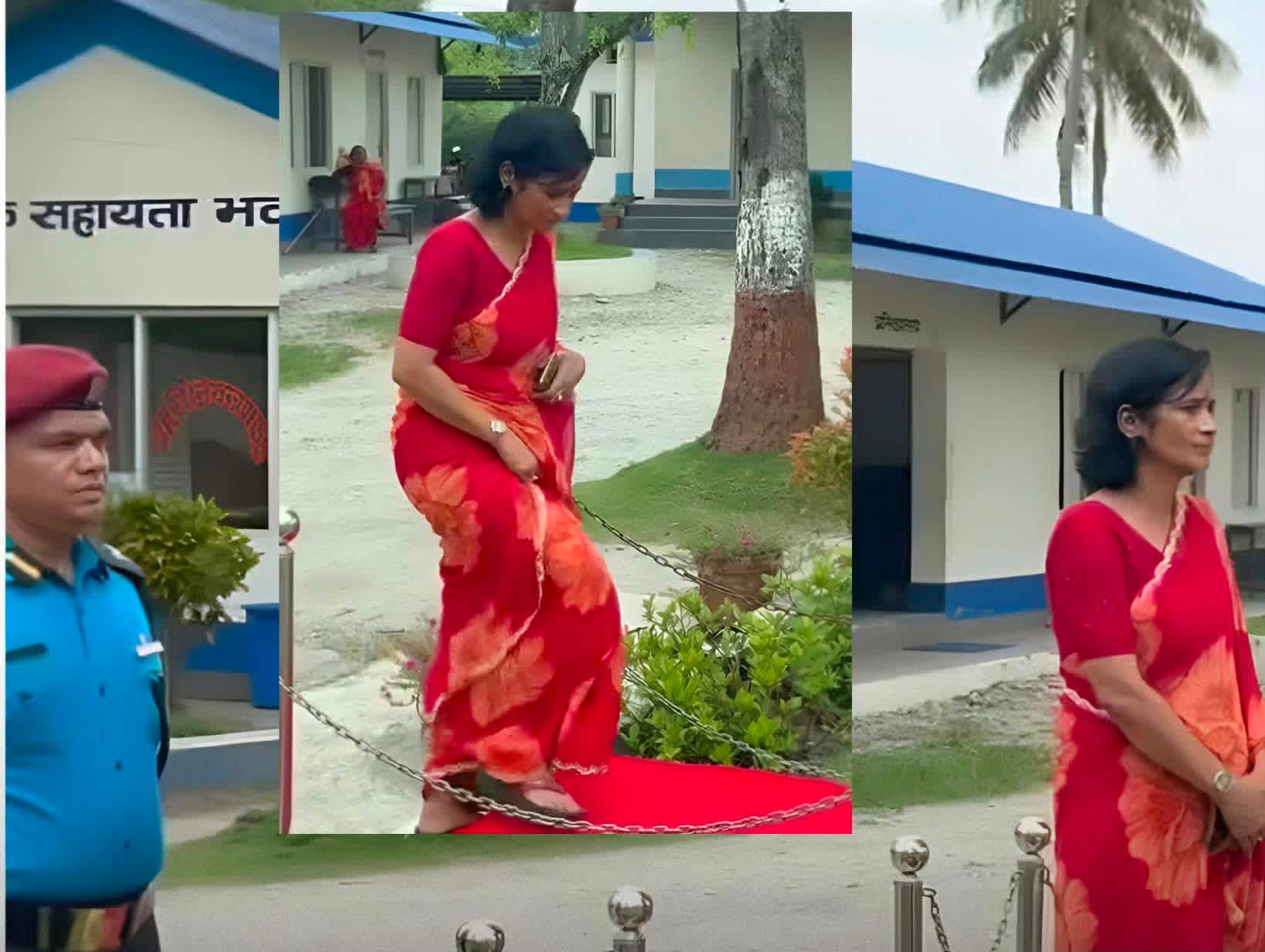 सांसद आशा झाले प्रहरी कार्यालयमा लिइन् ‘पिर्के सलामी’, भिडियो सार्वजनिक