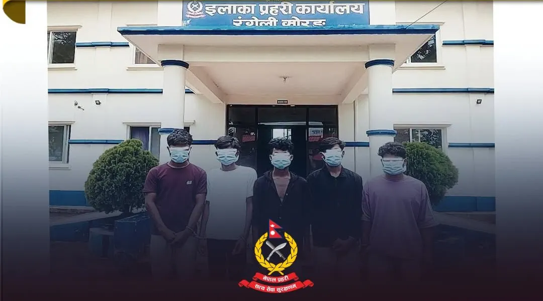 मोरङमा बालिकामाथि जबरजस्ती करणी र सामूहिक बलात्कार: क्याफे सञ्चालकसहित ५ जना पक्राउ