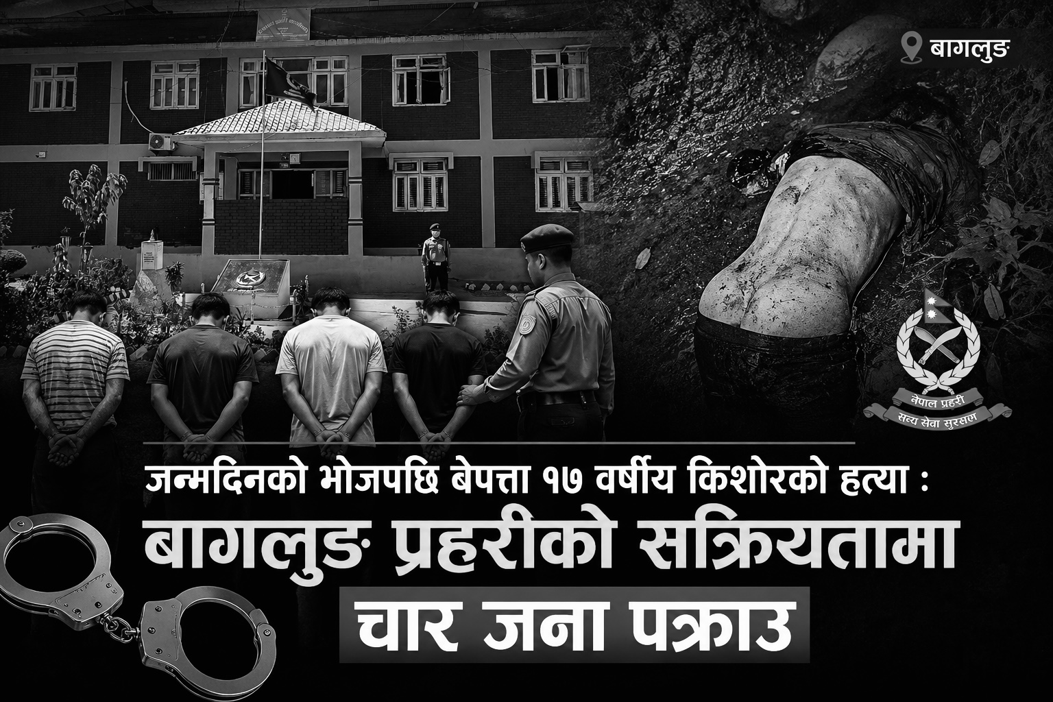 जन्मदिनको भोजपछि बेपत्ता १७ वर्षीय किशोरको हत्या : आइफोन विवादमा चार जना पक्राउ