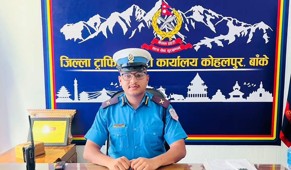 वर्षायाममा सानो लापरबाहीले निम्त्याउन सक्छ ठूलो दुर्घटना : बॅाके ट्राफिक प्रहरी प्रमुख शाही