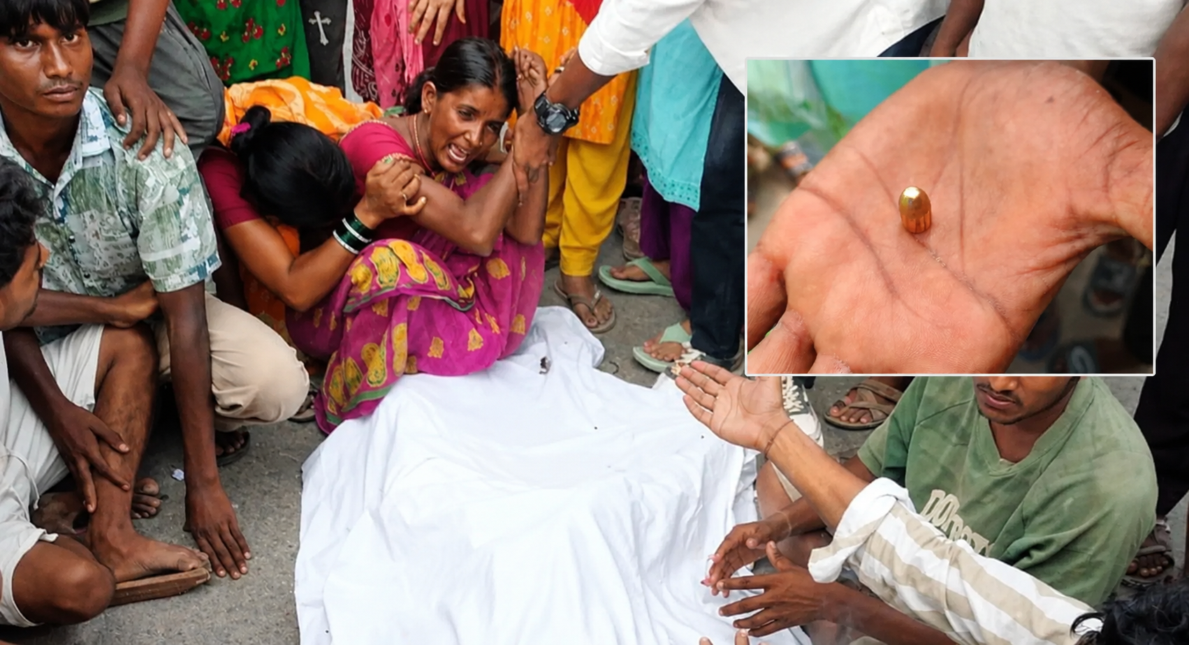 प्रहरीको गोली लागेर सिरहामा युवकको मृत्यु, घटनास्थलमै शव राखेर स्थानीयको प्रदर्शन