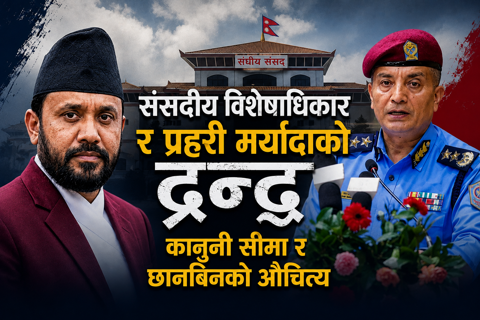 संसदीय विशेषाधिकार र प्रहरी मर्यादाको द्वन्द्व : कानुनी सीमा र छानबिनको औचित्य
