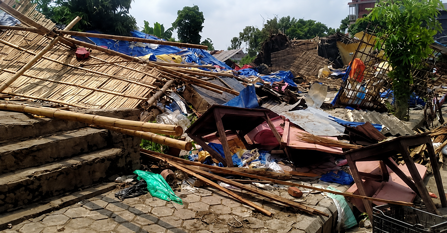 जनकपुरका सात पोखरीमा अतिक्रमण हटाउन डोजर, ६५ भन्दा बढी संरचना भत्काइयो