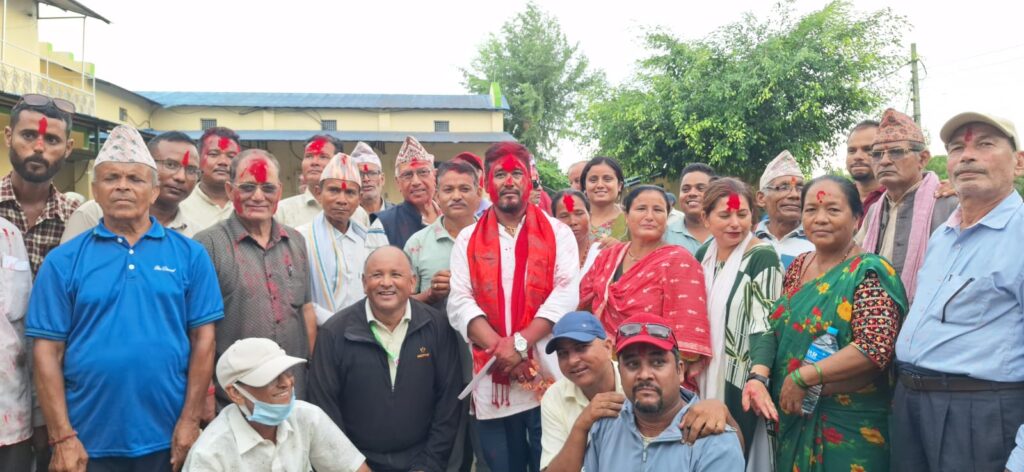 बर्दगोरिया कांग्रेस सभापतिमा कृष्ण विष्ट पुनः निर्वाचित