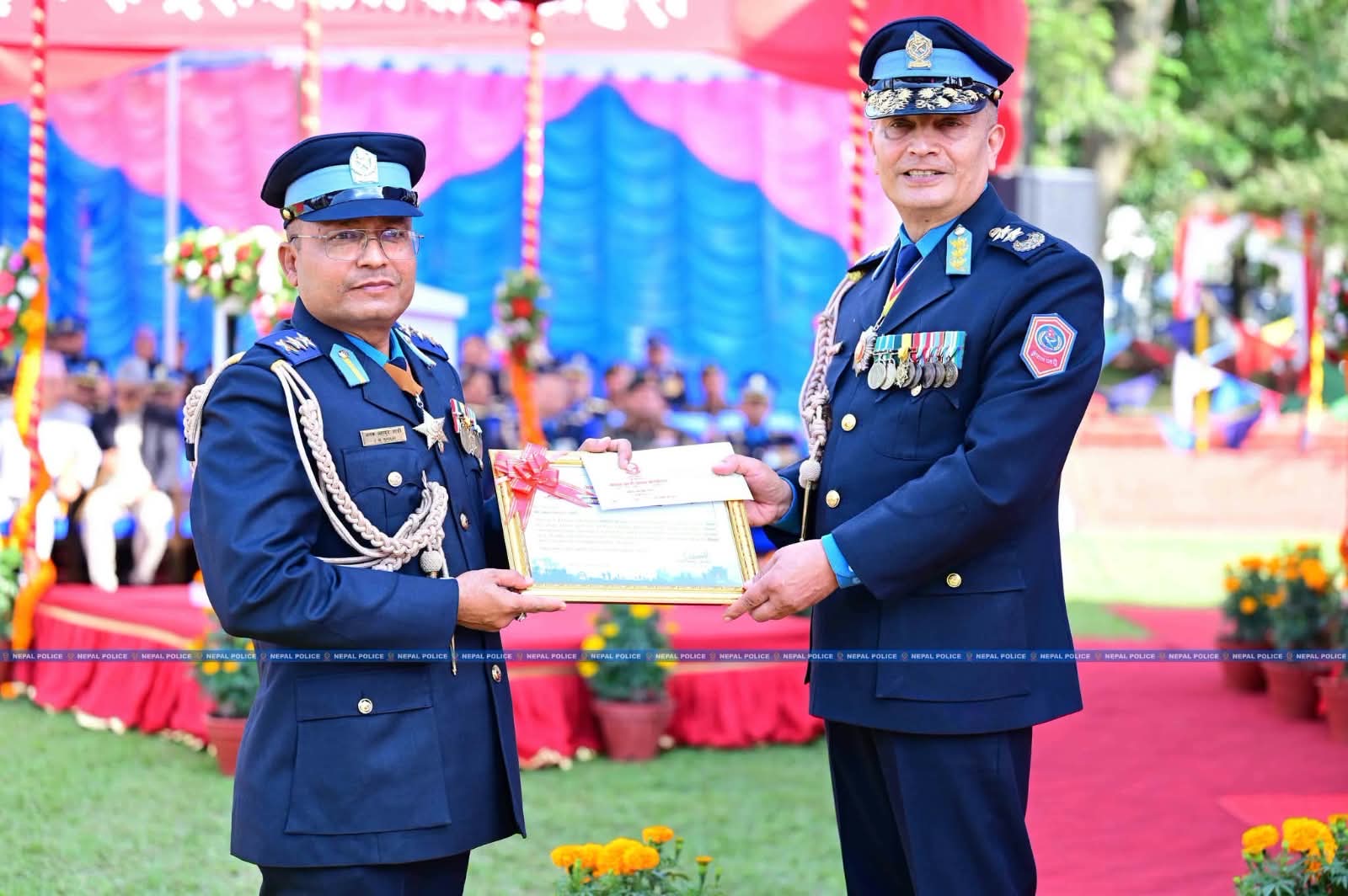पुलिस ब्याटन–२०८३ मा रुपन्देही जिल्ला प्रहरी कार्यालय देशकै सर्वोत्कृष्ट